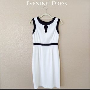 Beautiful black and white new dress.